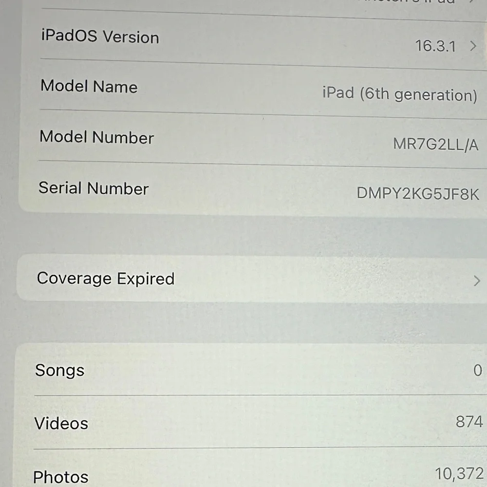 Apple Silver iPad Full-Size Tablet